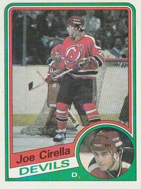 Joe Cirella - 1984 Topps Hockey Card
